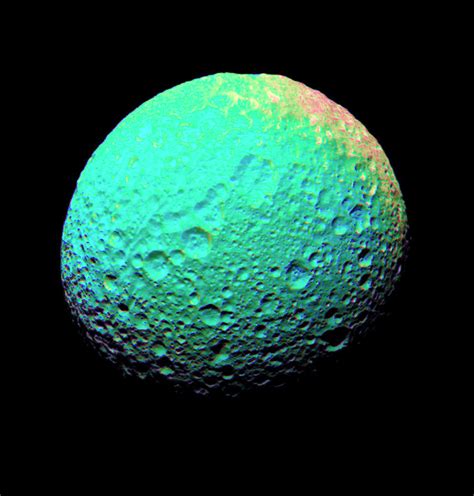 Saturn's Moon Mimas Photograph by Nasa/jpl/ssi/science Photo Library ...