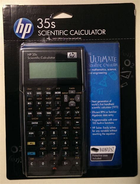 Hewlett Packard HP-35S RPN Scientific Calculator HP35S 883585142859 | eBay