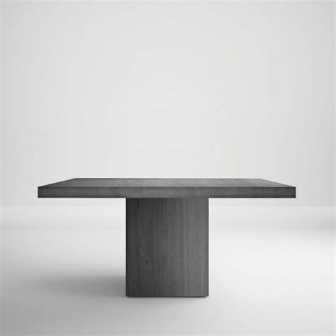 ELEVA HT304 Dining Table - Minimal Design, Solid Wood and Metal