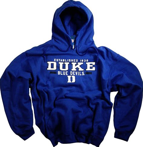 Duke Hoodie Sweat Shirt Blue Devils College University Apparel