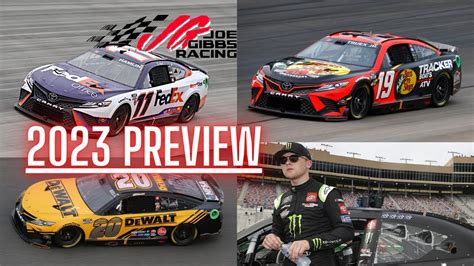 2023 Joe Gibbs Racing Preview - YouTube