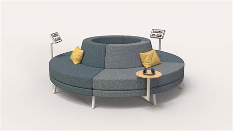 Round Sofa | Addon Furniture - Commercial Seating