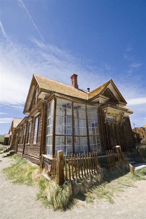 Beautiful Old Western Style House Stock Image - Image: 12288221