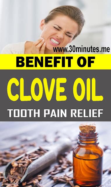 Clove Oil for Tooth Pain Relief - HEALTH and WELLNESS