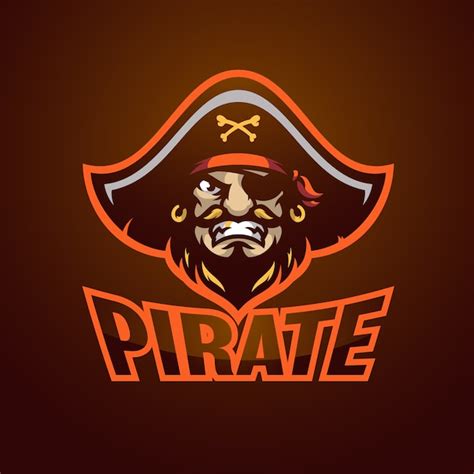 Pirate logo | Premium Vector