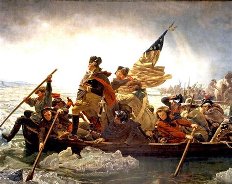 George Washington Crossing The Delaware Painting by Emanuel Leutze - Pixels