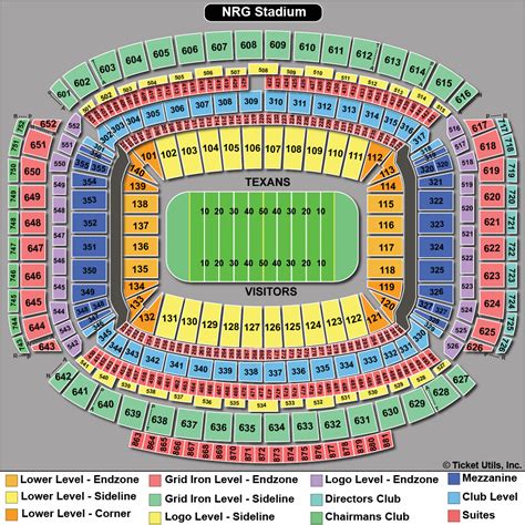 NRG Stadium Tickets | Football Rodeo seating chart | TicketCity