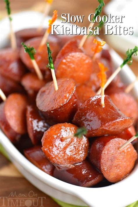 Slow Cooker Kielbasa Bites | Recetas deliciosas, Comidas faciles y economicas, Recetas fáciles