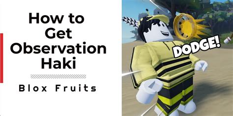 How To Get Observation Haki In Blox Fruits (2023) - Obtain, Upgrade, and Master It | GameGrinds