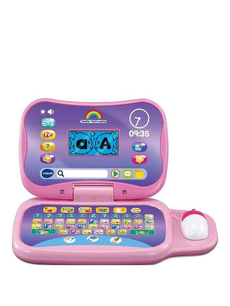 VTech Toddler Tech Laptop pink | Very.co.uk