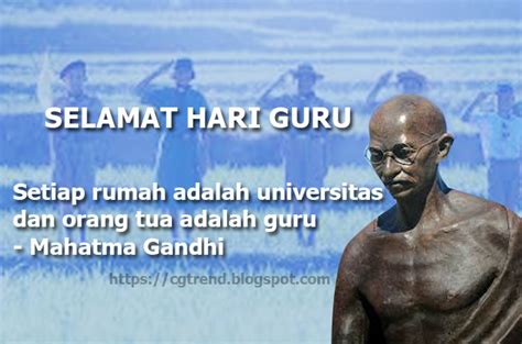 KUMPULAN QUOTES UCAPAN HARI GURU UNTUK KATA SELAMAT MEMPERINGATI - CGTREND