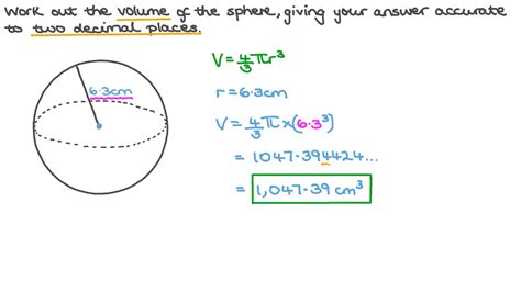 Volume Of A Sphere