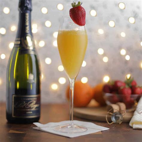 The Champagne Mimosa Cocktail is Brunch Royalty - Flour Child