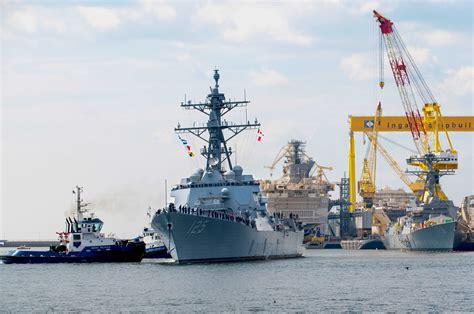 Destroyer Jack Lucas Leaves Mississippi Shipyard for the Last Time - USNI News