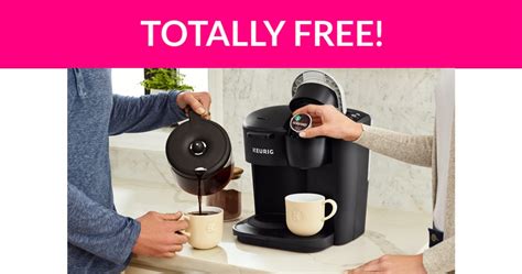 Totally Free Keurig Coffee Maker by Mail! - Free Samples By Mail