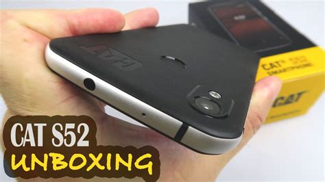 CAT S52 Unboxing (Rugged Phone With Elegant Design) - YouTube