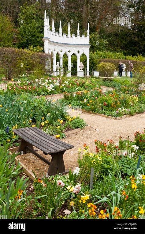 Rococo Garden, Painswick, Gloucestershire, UK Stock Photo - Alamy