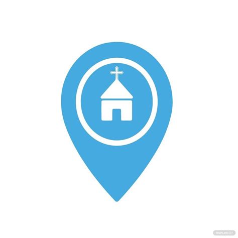 Church Location Clipart in Illustrator, EPS, SVG, JPG, PNG - Download | Template.net