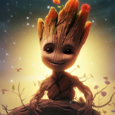 1024x1024 Baby Groot Smiling 1024x1024 Resolution HD 4k Wallpapers, Images, Backgrounds, Photos ...