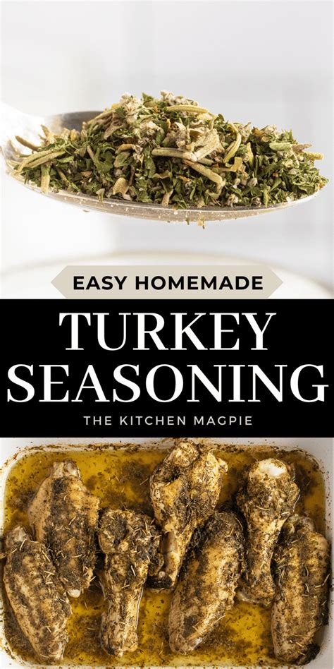 Turkey Seasoning - The Kitchen Magpie