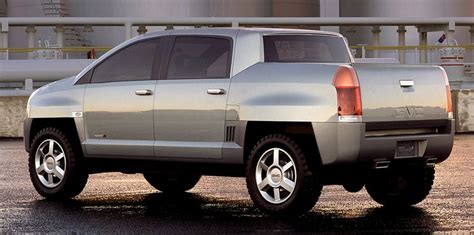 GMC Terra4, 2002. A sport truck concept the a hybrid powertrain | Auto ...