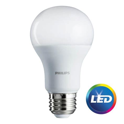 Philips LED Light Bulb A19 100W Equivalent Daylight Household Energy ...