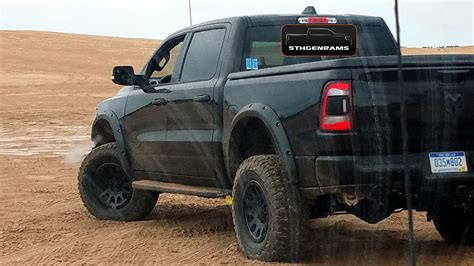 CAUGHT: Ram 1500 Rebel TRX Prototypes Hit The Dunes: - MoparInsiders