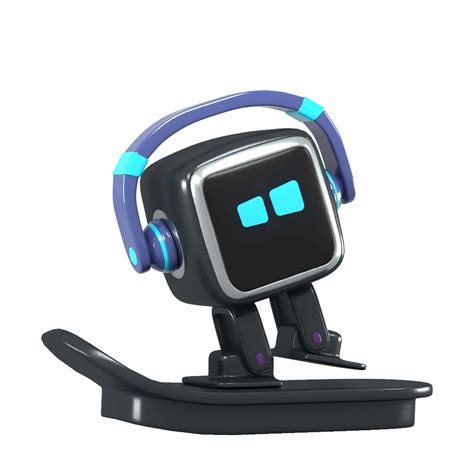 Emo robot 3D Model in Gadgets 3DExport