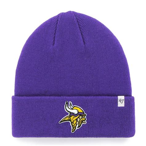 Men's Minnesota Vikings '47 Purple Primary Basic Cuffed Knit Hat