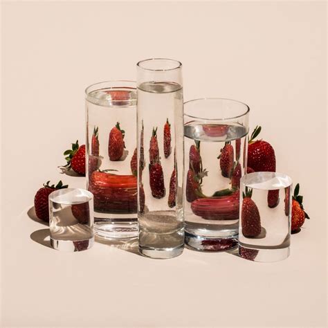 Distorted fragments of food photographed by Suzanne Saroff - Reflection Photography