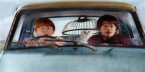 Arthur Weasley's Flying Ford Anglia Mystifies Muggles No More