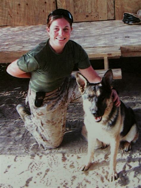 Real-life Megan Leavey talks about the Marines and Sgt. Rex