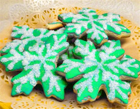 Plate Of Christmas Sugar Cookies Free Stock Photo - Public Domain Pictures