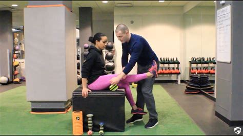 Biceps Femoris Self-administered Dynamic Release a.k.a. Pin & Stretch - YouTube