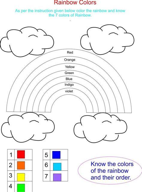 pics to color for kids | with colors is really funny previous rainbow has 7 beautif… | Color ...