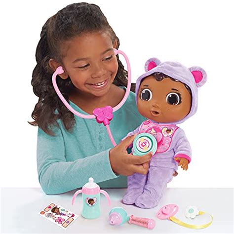 Doc McStuffins Disney Junior Get Better Baby Cece Doll with Lights and Sounds Stethescope and ...