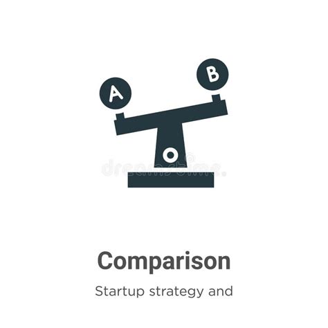 Pie Graphic Comparison Interface Symbol with Three Circles Outline Vector Icon. Thin Line Black ...