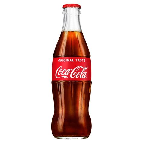 Classic Coca Cola in Glass Bottle