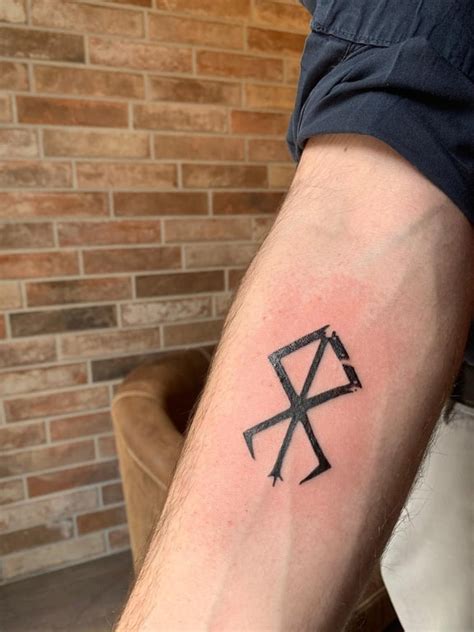 My first tattoo: Berserk Brand of Sacrifice! : Berserk