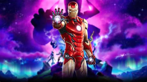 Fortnite, Iron Man, Marvel, 4K, #7.2565 Wallpaper