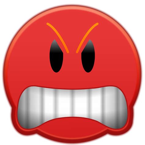 Angry Face PNG Transparent Images