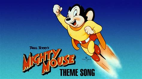 Mighty Mouse - Theme Song - YouTube