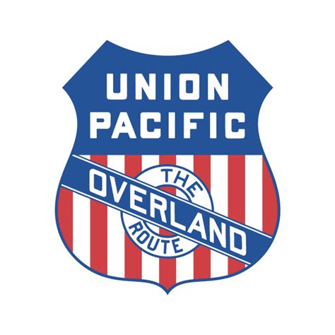 Union Pacific Railroad Obsolete Logo - Union Pacific Railroad - Mask ...