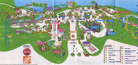 Six Flags Great Adventure Map ~ CINEMERGENTE