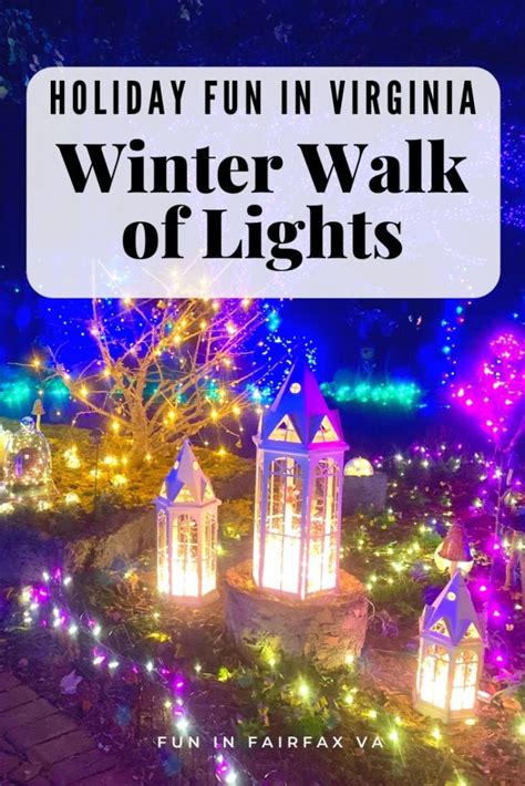 2024 Meadowlark Gardens Winter Walk of Lights Beautiful Holiday Fun