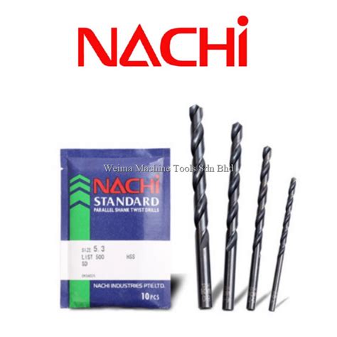 NACHI HSS Straight Shank Drill, NACHI, Kuala Lumpur, Malaysia - Weima Machine I Cutting tools ...