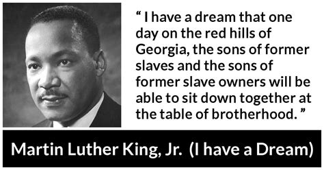 Martin Luther King, Jr.: “I have a dream that one day on the...”