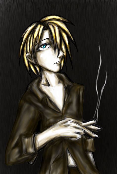 Sanji Smoking by Lanathae - Fanart Central