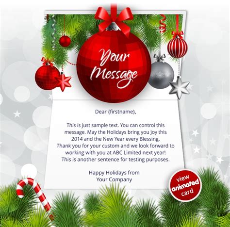 Corporate Christmas eCards | ekarda