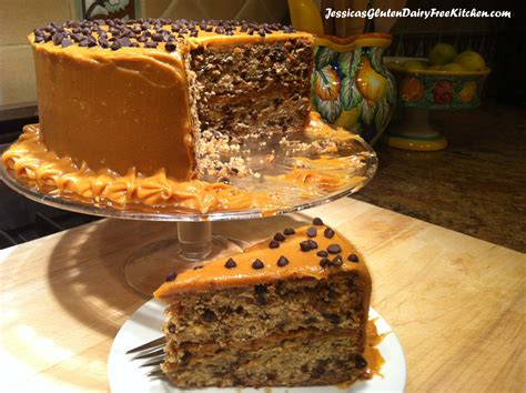 Foodista | Recipes, Cooking Tips, and Food News | Banana Chocolate Chip Cake With Peanut Butter ...